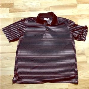 Black dry fit polo
